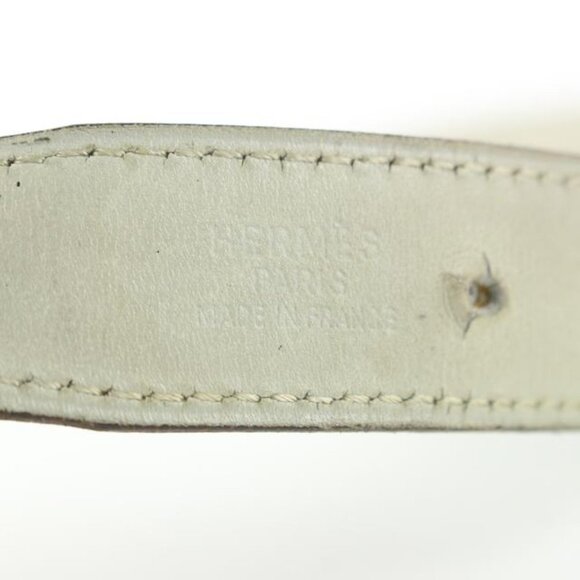 Hermès 24mm Reversible H Logo Belt Kit Silver Constance  39H0R main image 9